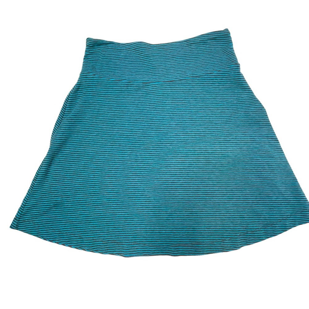 LL BEAN Striped Skirt Flowy XS